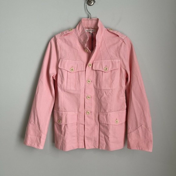 New Alex Mill Pink Officer’s Jacket - Picture 1 of 6